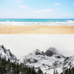 Beach or snowy peaks (1)